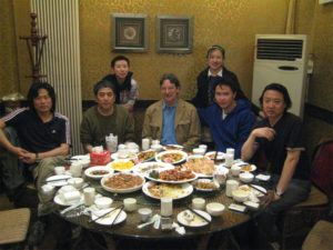 Lunch with Tianjin Printmaking Faculty