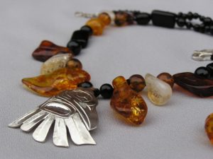 Raven Revealed Trade Bead Necklace